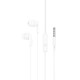 Hands Free Hoco M121 Bright Universal Earphones Hi-Fi Stereo 3.5mm Λευκό 1.2m