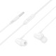 Hands Free Hoco M112 Story Universal Earphones Hi-Fi Stereo 3.5mm Λευκό 1.2m