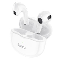 Wireless Hands Free Hoco EW35 Sonido V5.3 250mAh με Εναλλαγή Master/Slave και 4 Ώρες Ομιλίας Λευκά