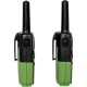 Walkie Talkie Σετ 2τεμ. με Yποδοχή Hands Free 2.5mm Εύρος Κάλυψης 7 km 3ΑΑΑ Sencor SMR 131 Μαύρο/Πράσινο