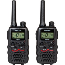 Walkie Talkie Sencor SMR 601 TWIN με 16 Κανάλια και Εμβέλεια έως 8 km