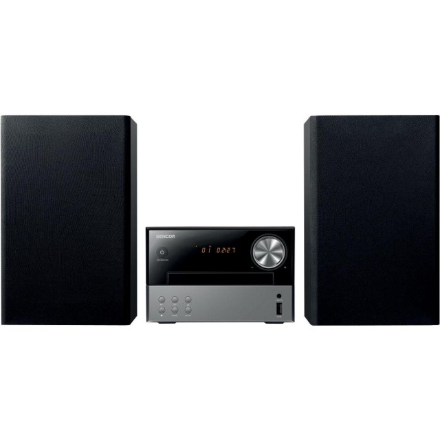Ηχοσύστημα Sencor SMC 4120B με Bluetooth και CD, 12W (2× 6W), 2 Ηχεία Ηχοσύστημα Sencor SMC 4120B με Bluetooth και CD, 12W (2× 6W), 2 Ηχεία