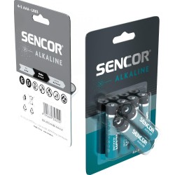 Μπαταρία Αλκαλική SENCOR LR03 AAA 4+2 τεμ.