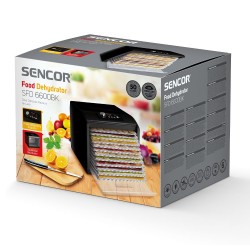Αποξηραντής Τροφίμων Sencor SFD 6600BK 500W 12 Επιπέδων και 5 Αυτόματα Προγράμματα Αποξηραντής Τροφίμων Sencor SFD 6600BK 500W 12 Επιπέδων και 5 Αυτόματα Προγράμματα