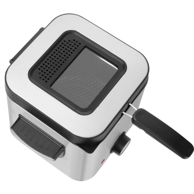 Φριτέζα Λαδιού με Ρύθμιση Θερμοκρασίας Χωρητικότητα 1.5 lt 900W Sencor SFR 6200SS Ασημί Φριτέζα Λαδιού με Ρύθμιση Θερμοκρασίας Χωρητικότητα 1.5 lt 900W Sencor SFR 6200SS Ασημί