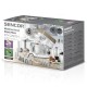 Κουζινομηχανή 6 Ταχυτήτων 5 in 1 5lt 1200W Sencor STM 3787CH Λευκό/Χρυσό