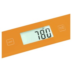 Ζυγαριά Κουζίνας 5kg UltraSlim Glass Sencor SKS 5033OR Πορτοκαλί