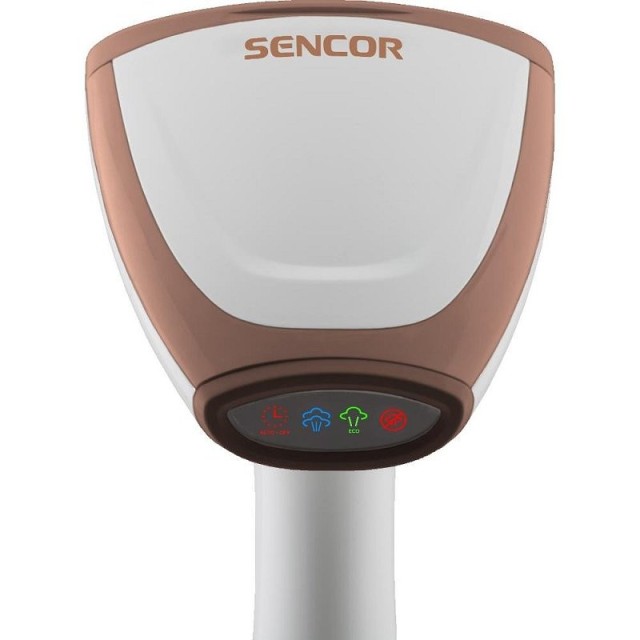 Ατμοκαθαριστής Ρούχων Sencor SSI 0860GD 1600 W με Εξάρτηματα Πλέγμα και Βούρτσα 1.9m Λευκό
