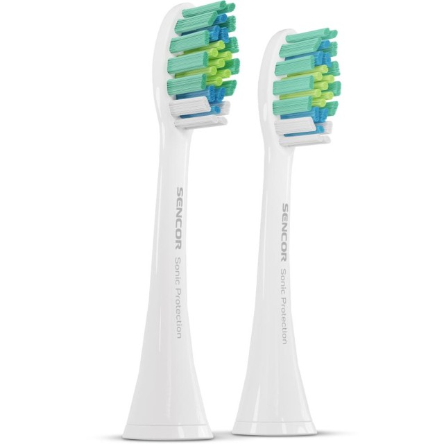 Sencor SOX 015 Premium Ανταλλακτικές Κεφαλές για Καθαρισμό και Προστασία των Ούλων Συμβατές με Οδοντόβουρτσες Sencor SOC της Σειράς 1,2 και 3