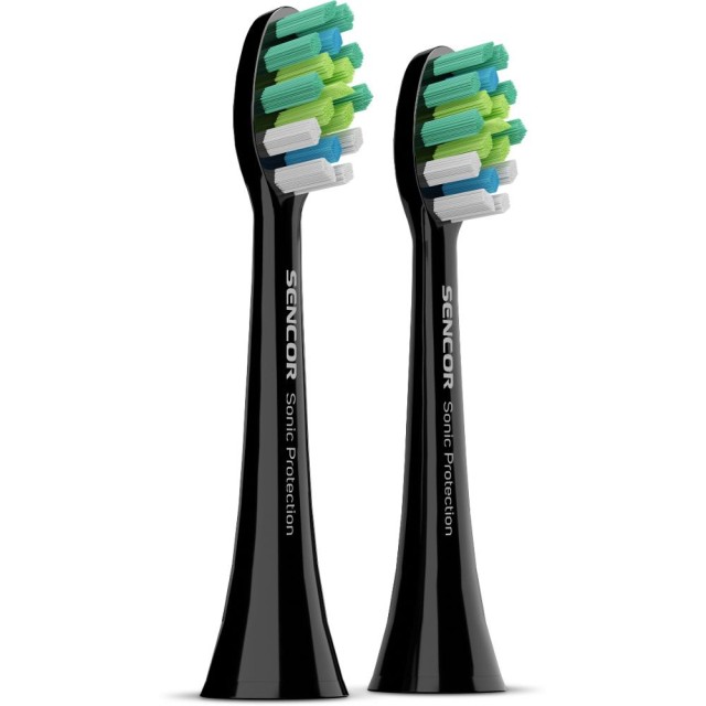 Sencor SOX 102 Premium Ανταλλακτικές Κεφαλές με Ειδικό Σχήμα W για Βαθύ και Αποτελεσματικό Καθαρισμό Συμβατές με Οδοντόβουρτσες Sencor SOC 4210BL/4211GD