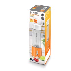 Επαναφορτιζόμενο Blender Smoothie Maker 500ml 150W USB-C Sencor SBL 133OR Πορτοκαλί