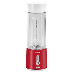 Επαναφορτιζόμενο Μπλέντερ Smoothie Maker 500ml 150W USB-C Sencor SBL 134RD Κόκκινο