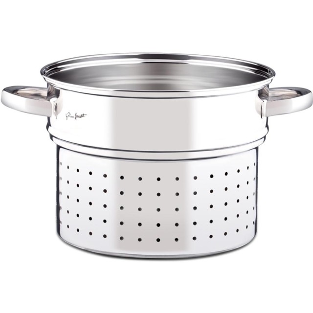 Κατσαρόλα Ζυμαρικών με Σουρωτήρι 24cm 8lt Stainless Steel Lamart LTSS2417