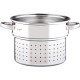 Κατσαρόλα Ζυμαρικών με Σουρωτήρι 24cm 8lt Stainless Steel Lamart LTSS2417