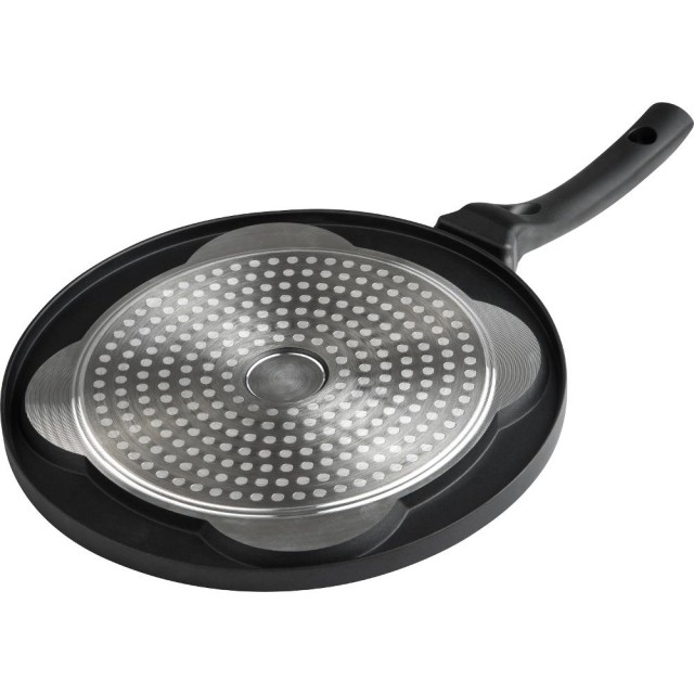 Τηγάνι CREPE Pancake Αντικολλητικό Αλουμινίο 26cm Lamart LT1131 Μαύρο 42002831