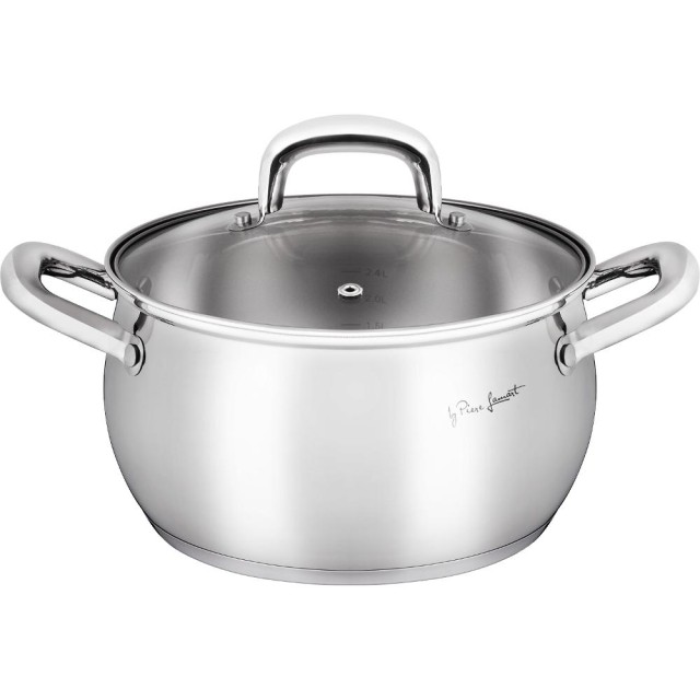 Κατσαρόλα SHAPE 18cm 2,6lt Stainless Steel Lamart LT1159