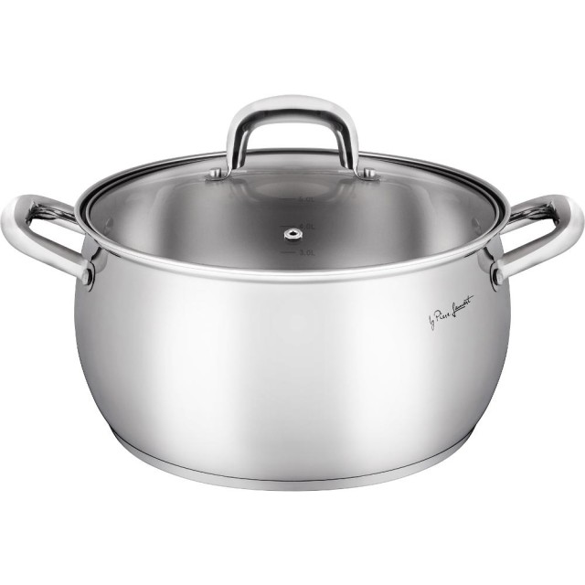 Κατσαρόλα SHAPE  24cm 6lt Stainless Steel Lamart LT1162