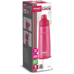 Μπουκάλι Θερμός 700ml LOCK Lamart LT4063 Ροζ