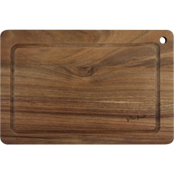 Επιφάνεια Κοπής από Ξύλο Ακακίας 28×20×1,5cm Lamart LT2145 Καφέ