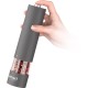 Ηλεκτρικός Μύλος Μπαχαρικών Lamart LT7021 4xAA 60ml με Rubber Επίστρωση και Φωτισμό Γκρι