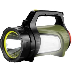 Επαναφορτιζόμενος Φακός Retlux RPL 87 400 Lumens Απόσταση Δέσμης: 150m Αυτονομία: 10h Βάρος: 641gr IP44 με Λειτουργία Powerbank