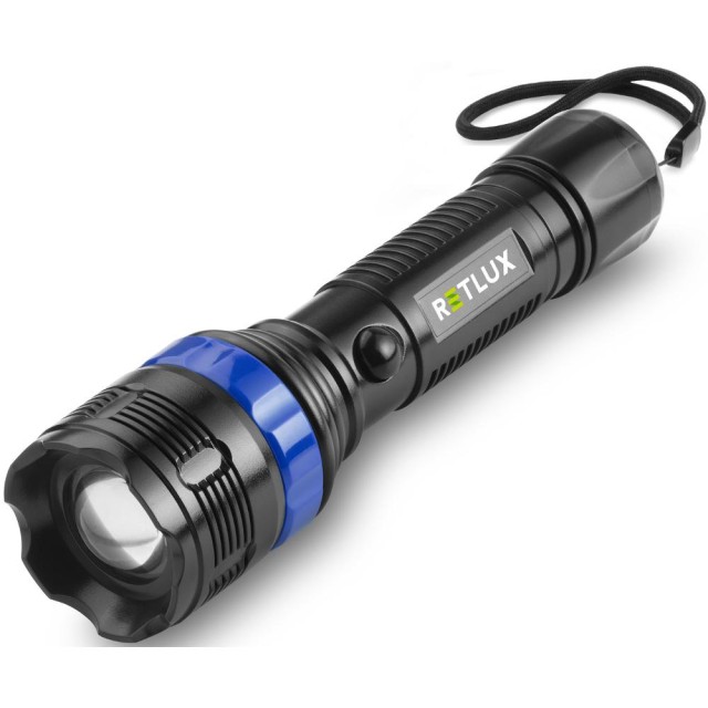 Φακός Retlux RPL 150 100 Lumens Απόσταση Δέσμης: 50m Αυτονομία: 48h Βάρος: 94gr IP22 Πλαστικό