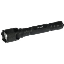 Φακός Retlux RPL 113 250 Lumens Απόσταση Δέσμης: 100m Αυτονομία: 120h Βάρος: 205gr IP44 Αλουμινίου