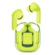 Wireless Hands Free TWS Acefast T6 ENC Youth Green v5.0  με Led Οθόνη Noise Reduction IPX4 Περιλαμβάνει Θήκη Μεταφοράς