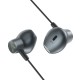 Hands Free Acefast L1 Earphones Stereo Lightning Apple Certified MFI Μαύρο 1.2m