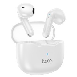 Wireless Hands Free Hoco EW29 Depth V5.3 400mAh με 7 Ώρες Λειτουργίας Dual Mic ENC Noise Reduction και Εναλλαγή Master/Slave Λευκό