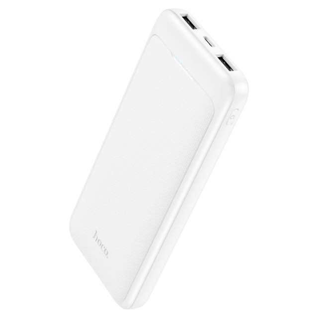 Power Bank Hoco J110A 10000mAh με 2xUSB-A Λευκό