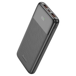 Power Bank Hoco J121 10000mAh PD3.0, PD20W, QC3.0, QC2.0 με 2xUSB-A και USB-C Μαύρο