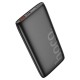 Power Bank Hoco J122 10000mAh PD3.0, PD20W, QC3.0, QC2.0 με 2xUSB-A και USB-C Μαύρο