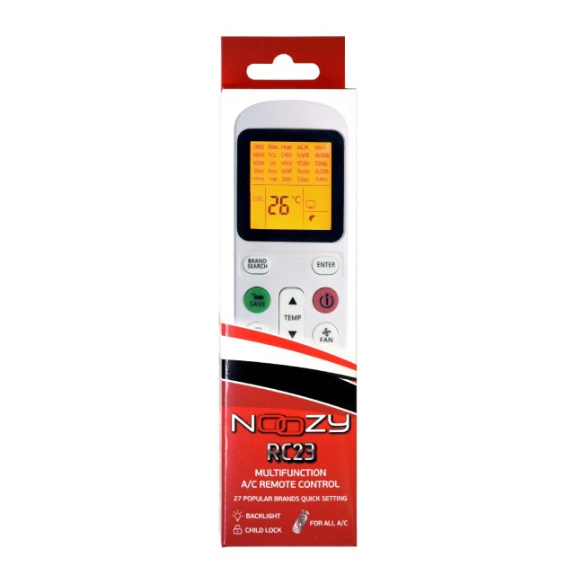 Τηλεχειριστήριο Universal Noozy RC23 για Κλιματιστικά