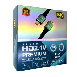 Καλώδιο Jasper HDMI 2.1 8K Ultra HD CCA 4320p HDR 48Gbps 20m