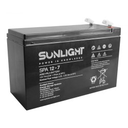 Μπαταρία Sunlight VRLA AGM (12V 7Ah) 2.05kg 151mm x 65mm x 94mm