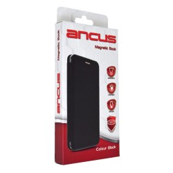 Θήκη Book Ancus Magnetic Curve για Samsung SM-A556B Galaxy A55 5G TPU Μαύρο