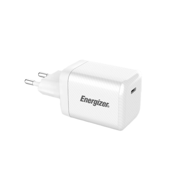 Φορτιστής Ταξιδίου Energizer Fast Charge με USB-C 45W  Λευκός