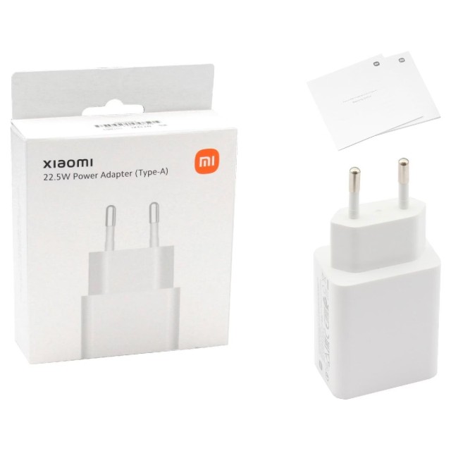 Φορτιστής Ταξιδίου Xiaomi BHR7757EU 22.5W με USB-A 5V 3A Λευκός