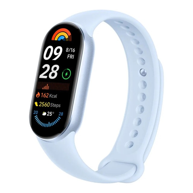 Xiaomi Smart Band 9 BHR8346GL Αδιάβροχο έως 5ATM 233mAh 1.62" AMOLED Οθόνη Μπλε