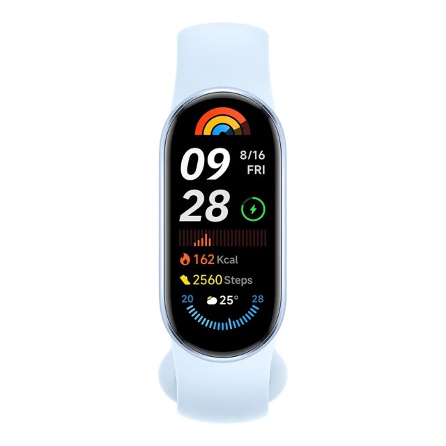 Xiaomi Smart Band 9 BHR8346GL Αδιάβροχο έως 5ATM 233mAh 1.62" AMOLED Οθόνη Μπλε