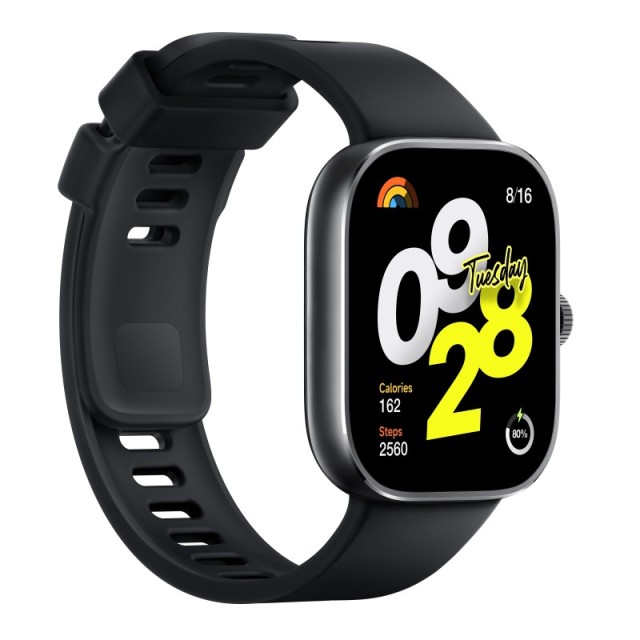 Smartwatch Xiaomi Redmi Watch 4 Αδιάβροχο 5 ATM 1.97" AMOLED με Δυνατότητα Κλήσεων Μαύρο BHR7854GL