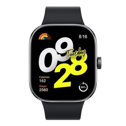 Smartwatch Xiaomi Redmi Watch 4 Αδιάβροχο 5 ATM 1.97" AMOLED με Δυνατότητα Κλήσεων Μαύρο BHR7854GL