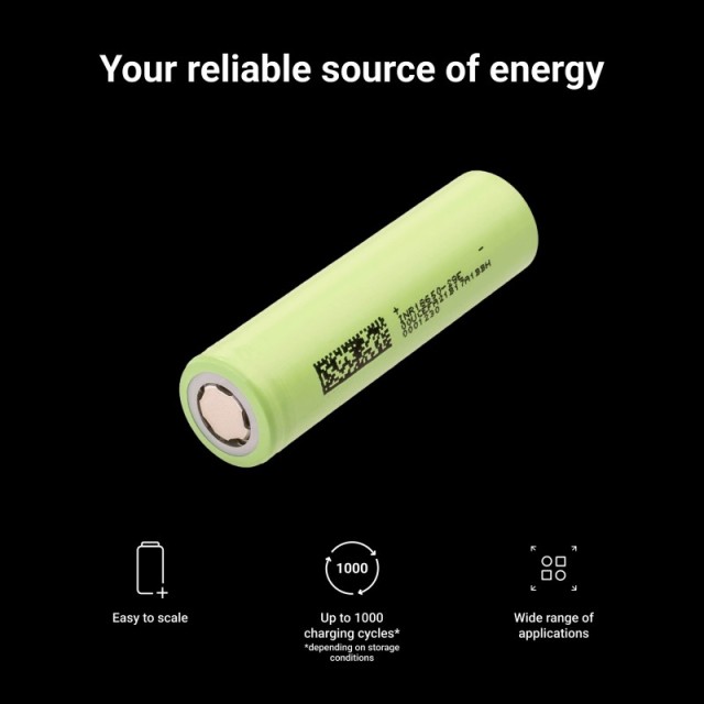 Επαναφορτιζόμενη Μπαταρία, Li-Ion Green Cell ΙΝR18650-29Ε 2600mAh 3.7V