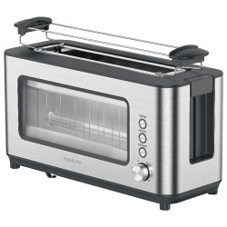 Φρυγανιέρα Sencor STS 4050SS 1200W με Μεγάλη Υποδοχή Ασημί