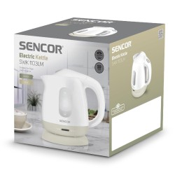 Βραστήρας Sencor SWK 1103LM 1 lt 100W με Αφαιρούμενο και Πλενόμενο Φίλτρο Ρύπων και Αλάτων Κίτρινο