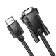 Αντάπτορας Hoco US12 HDMI  to VGA HD 1080P Μαύρο 2m