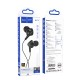 Hands Free Hoco M113 Earphones Lightning Μαύρα 1,2μ.