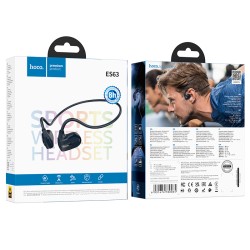 Wireless Sports Headset Hoco ES63  90mAh 5.3  Μαύρο