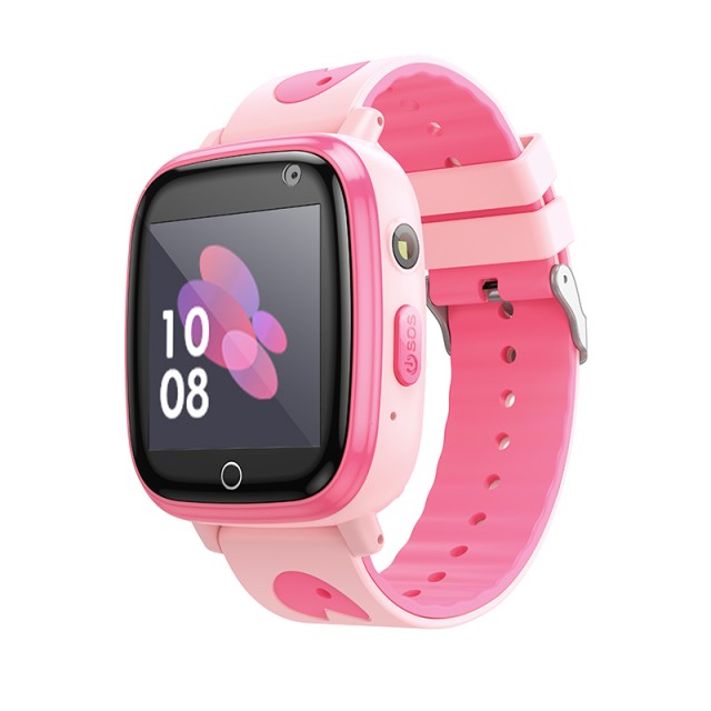 Kids Smartwatch Hoco Y100 2G 400mAh 1.44”  με Δυνατότητα Κλήσεων Ροζ